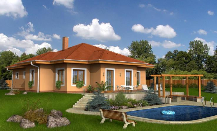 projekt domu BUNGALOW 3